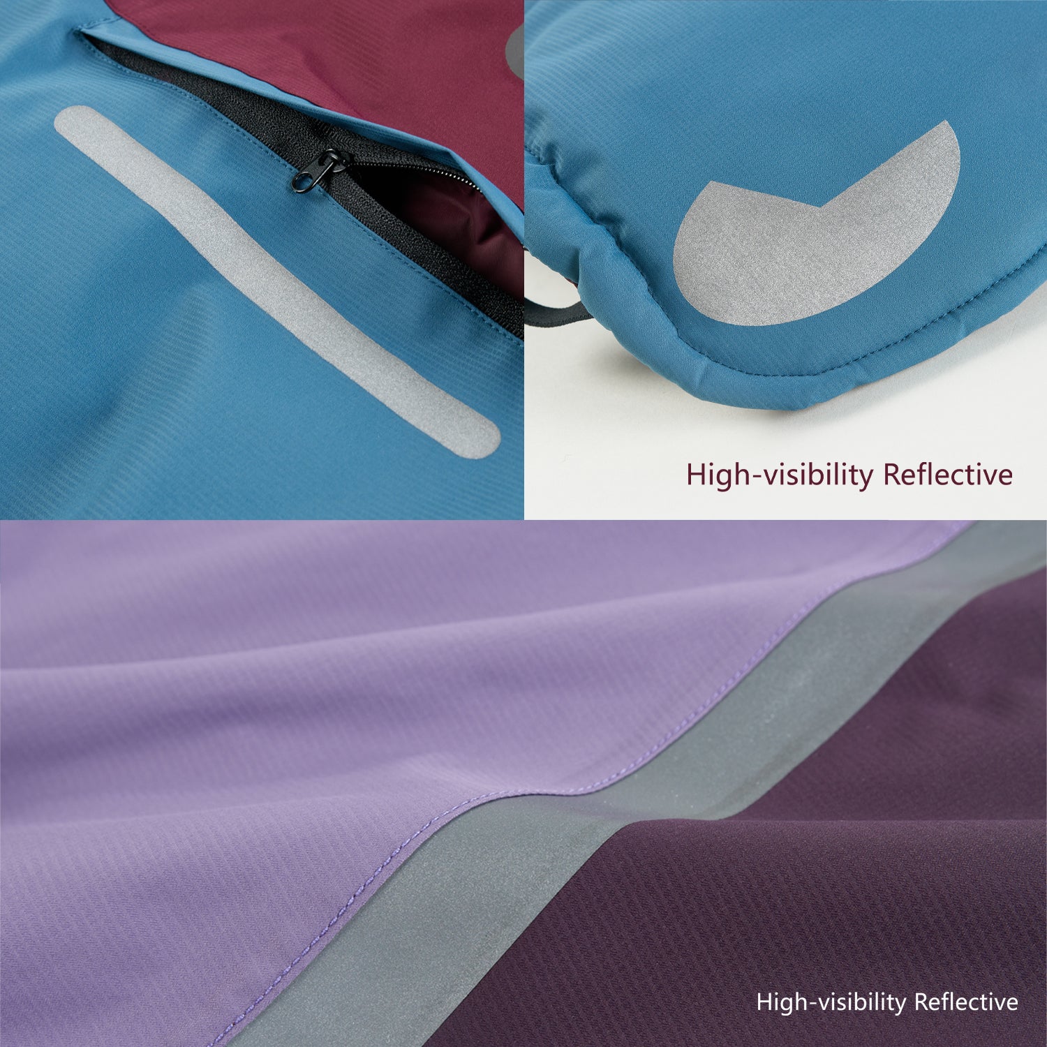 Dog Winter Jacket and Raincoat Set  Waterproof 2-Pack