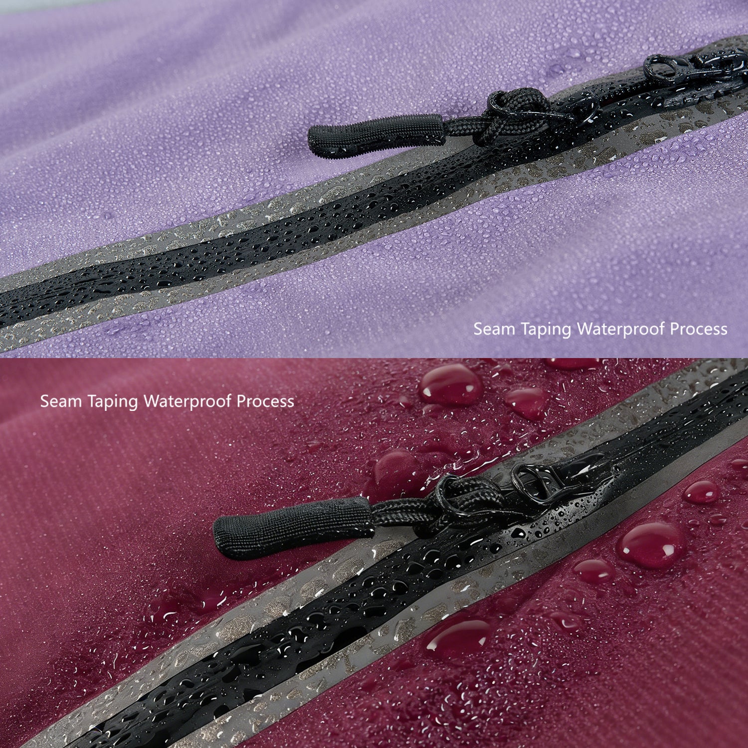 Dog Winter Jacket and Raincoat Set  Waterproof 2-Pack